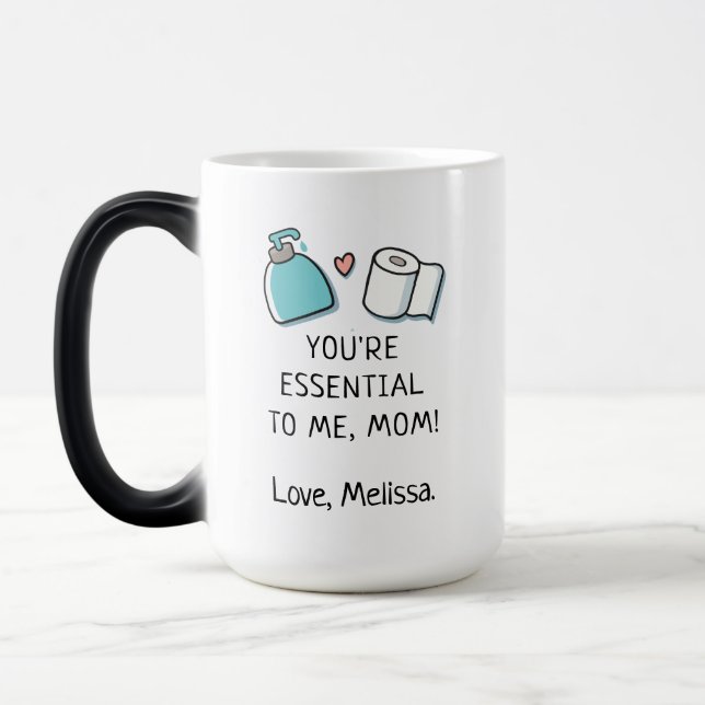 Personalized Mothers Day Pandemic Year Magic Mug (Left)