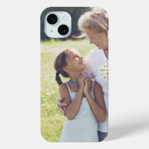 Personalized Mother's Day Photo Gift for Grandma iPhone 15 Mini Case