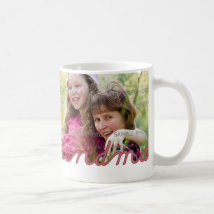 Personalized Mother's Day Photo Mug for Grandma
