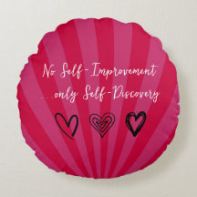 Personalized Mother's Day Round Throw Pillow 