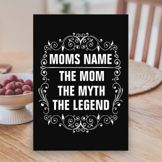 Personalized Mothers day Table Number