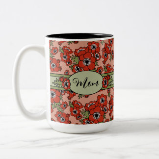 Personalized Mother's Day Two-Tone Coffee Mug