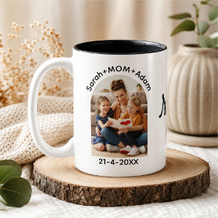 Personalized Mother's day Two-Tone Coffee Mug