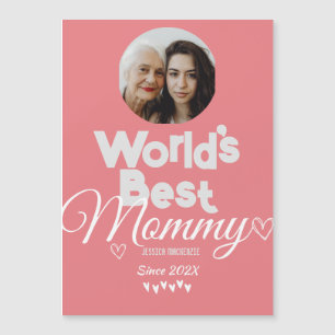 Personalized mothers Day, world's best mommy gift 