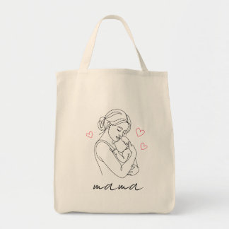 Personalized Mother's Tote Bag, Gift for Mom 2026  Bag