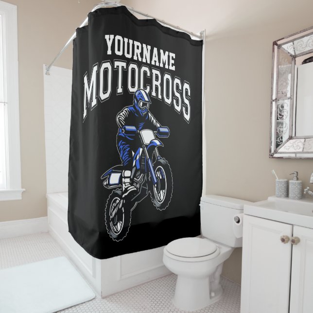 Personalized Motocross Dirt Bike Rider Racing   (In Situ)
