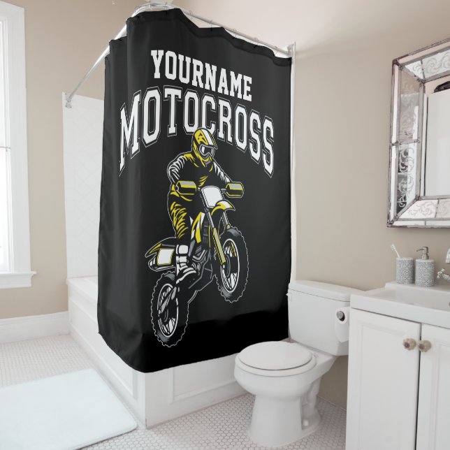 Personalized Motocross Dirt Bike Rider Racing  (In Situ)