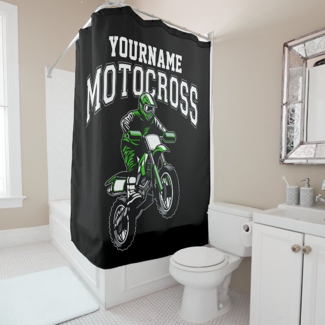 Personalized Motocross Dirt Bike Rider Racing   (In Situ)