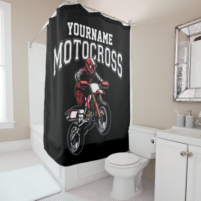 Personalized Motocross Dirt Bike Rider Racing  (In Situ)