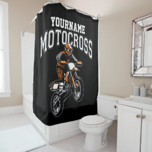 Personalized Motocross Dirt Bike Rider Racing