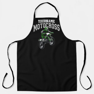 Personalized Motocross Dirt Bike Rider Racing  Apron