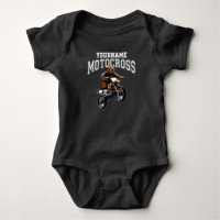 Personalized Motocross Dirt Bike Rider Racing