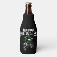 Personalized Motocross Dirt Bike Rider Racing  