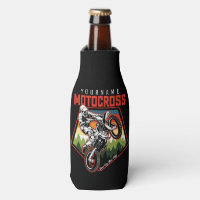 Personalized Motocross Racing Dirt Bike Trail Ride