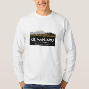Personalized Mount Kilimanjaro Climb Commemorative T-Shirt
