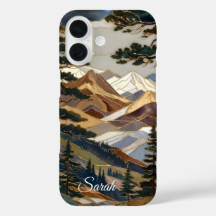 Personalized Mountain Landscape Phone Case