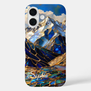 Personalized Mountain Sunset Phone Case