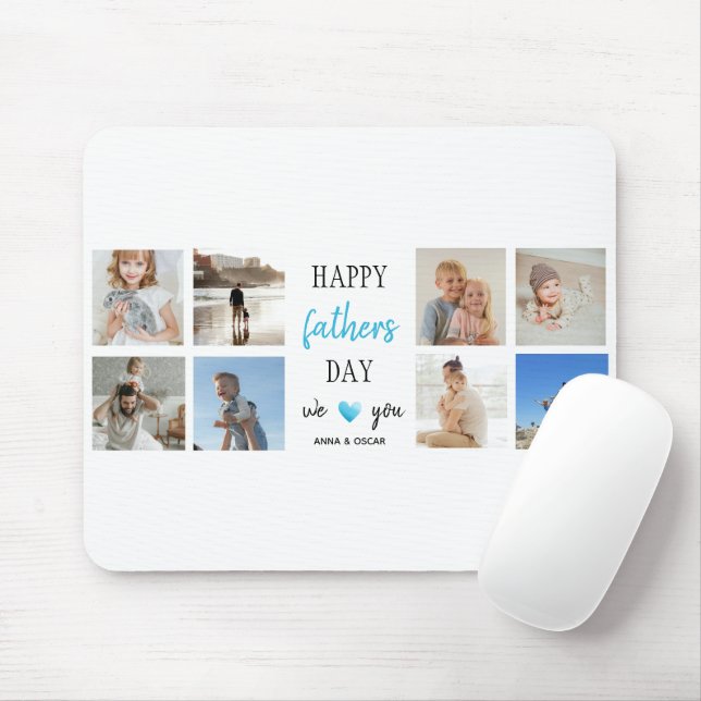 Personalized Mouse Pad Father's Day (With Mouse)
