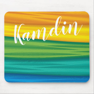 Personalized Mouse Pad lgbtq rainbow flag lesbian