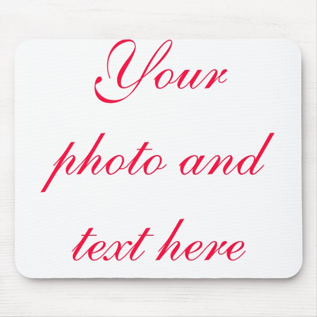 Personalized MousePads, Photo Mousepads (Front)