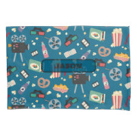 Personalized Movie Night Film Popcorn Pattern