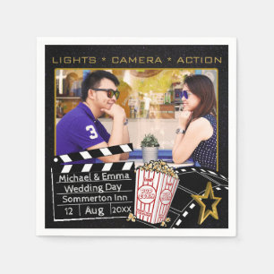Personalized Movie Star Frame Napkin