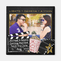 Personalized Movie Star Save the Date