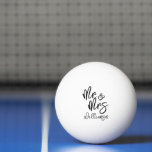 Personalized Mr. and Mrs. Ping Pong Ball<br><div class="desc">Personalized Mr. and Mrs. Ping Pong Ball
These personalized custom tennis balls make a great gift!</div>