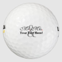 Personalized Mr. and Mrs. Plus Customizable Colour