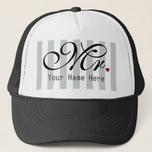 Personalized Mr. Husband Click to Customize Colour Trucker Hat