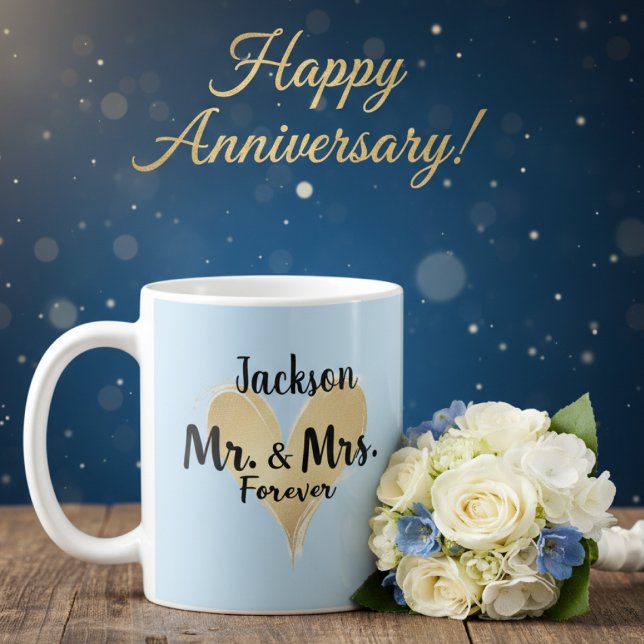 Personalized Mr. & Mrs. Forever Mug (Creator Uploaded)