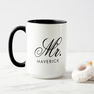 Personalized Mr Name Combo Mug Custom Text Gift