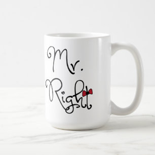 Personalized Mr. Right Mug