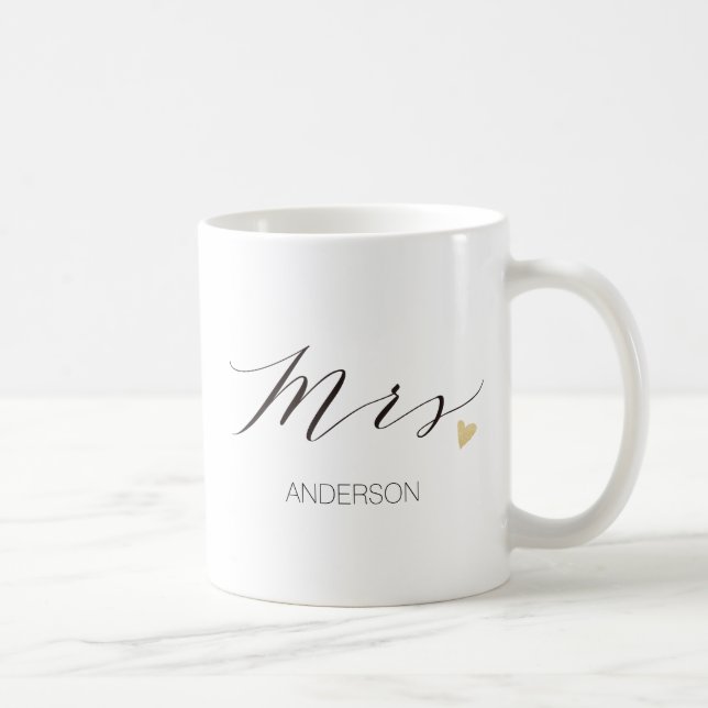 Personalized Mrs. Future Mrs.3 Coffee Mug (Right)