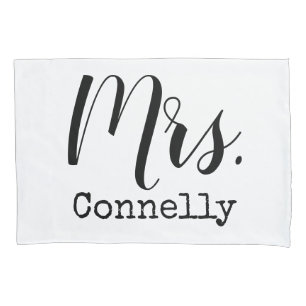 personalized Mrs. Pillowcase