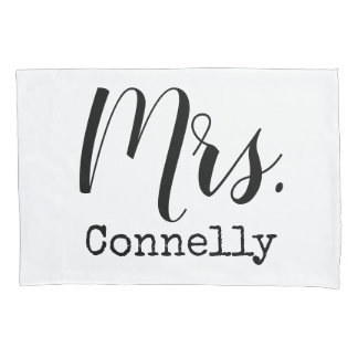 personalized Mrs. Pillowcase