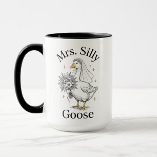 Personalized Mrs. Silly Goose Mug