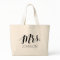 Personalized Mrs Tote Bag