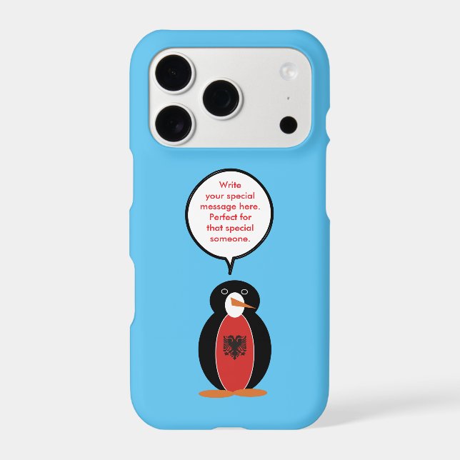 Personalized Ms. Penguin Albania (Back)