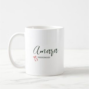 Personalized Mug, Bridesmaid Gift Coffee Mug