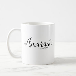 Personalized Mug, Bridesmaid Gift Coffee Mug