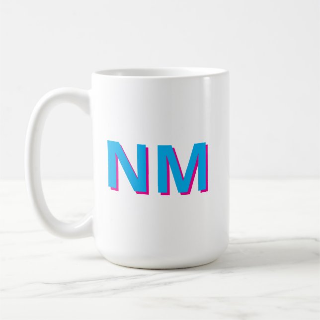 Personalized mug custom name mug letter cute style (Left)