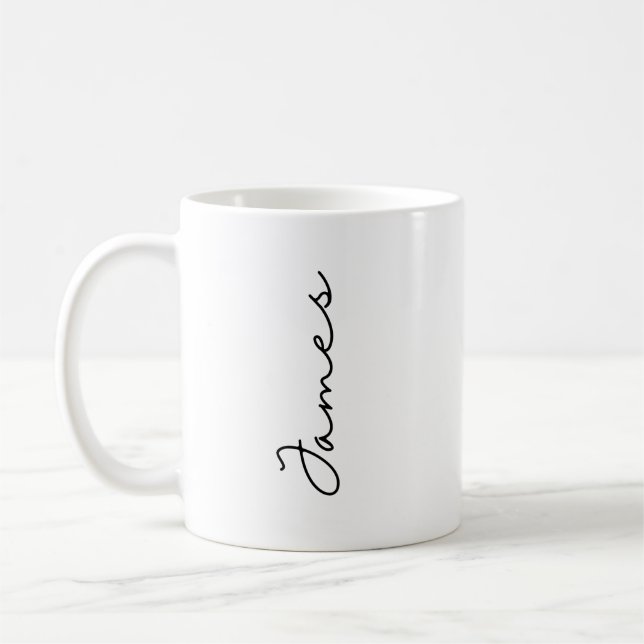 Personalized Mug, Custom Name Mug, Name Mug  (Left)