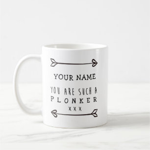 Personalized Mug - Plonker - Funny Mug