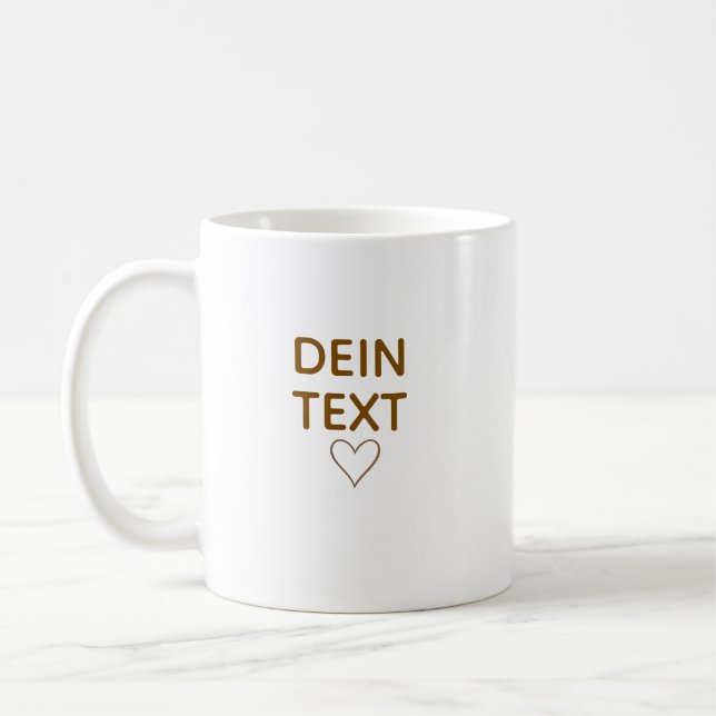 Personalized Mug with Custom Message - Gift for Mo (Left)