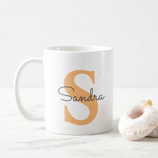 Personalized Mug with Name and Initial