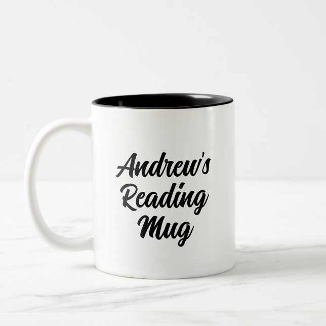 Personalized Mugs | Custom Gifts for Readers (Left)