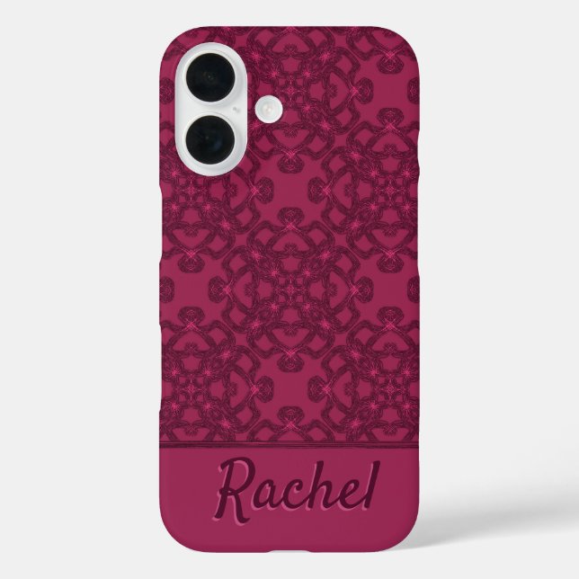 Personalized mulberry pattern Case-Mate iPhone case (Back)