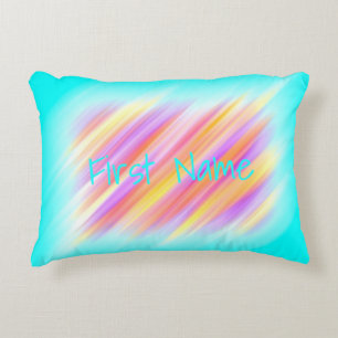 Personalized Multi Colour CUTE Pattern Accent Pillow
