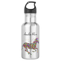 personalized multicolored unicorn